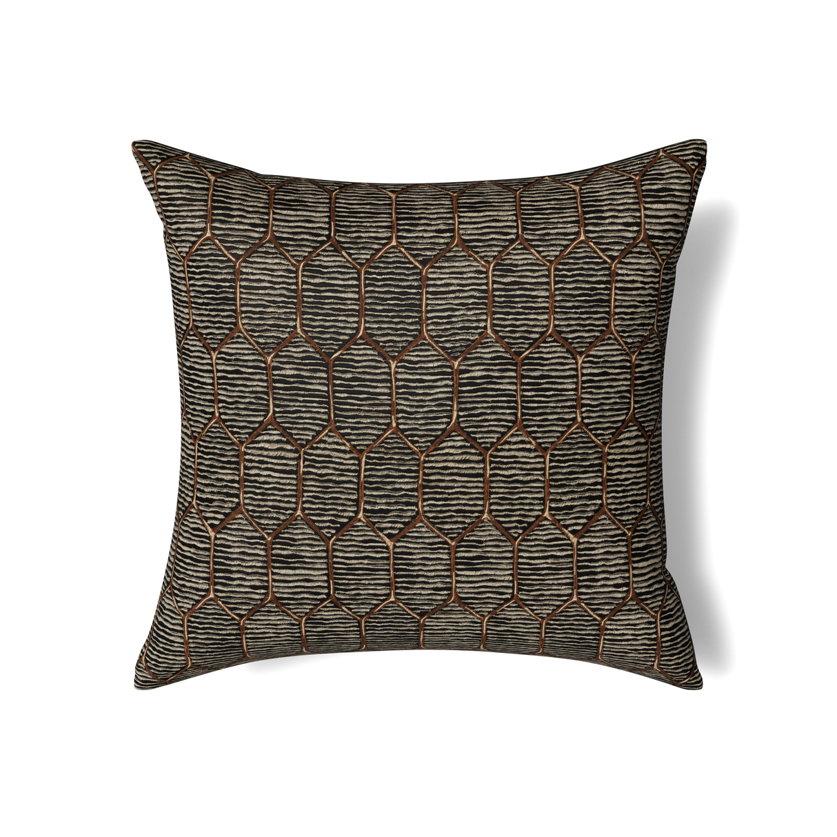 Ann Gish Charcoal 24x24 Inro Pillow