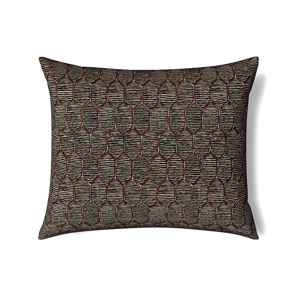 Ann Gish Charcoal 36x30 Inro Pillow