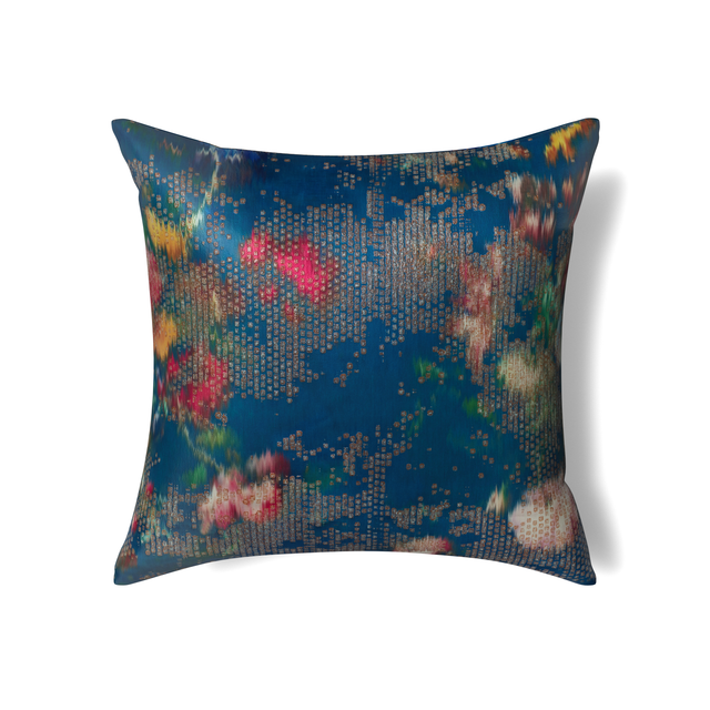 Ann Gish Navy 24x24 Ibiza Pillow