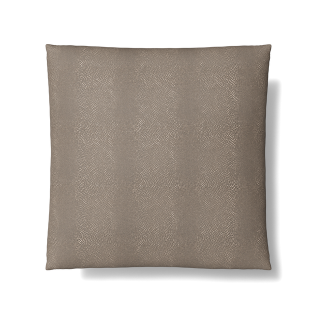 Ann Gish Gunmetal 30x30 Komodo Pillow