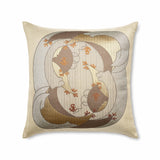 Ann Gish Blue/Gold 24x24 Kosode Pillow