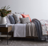 Ann Gish Blue 24x24 Linenberry Pillow