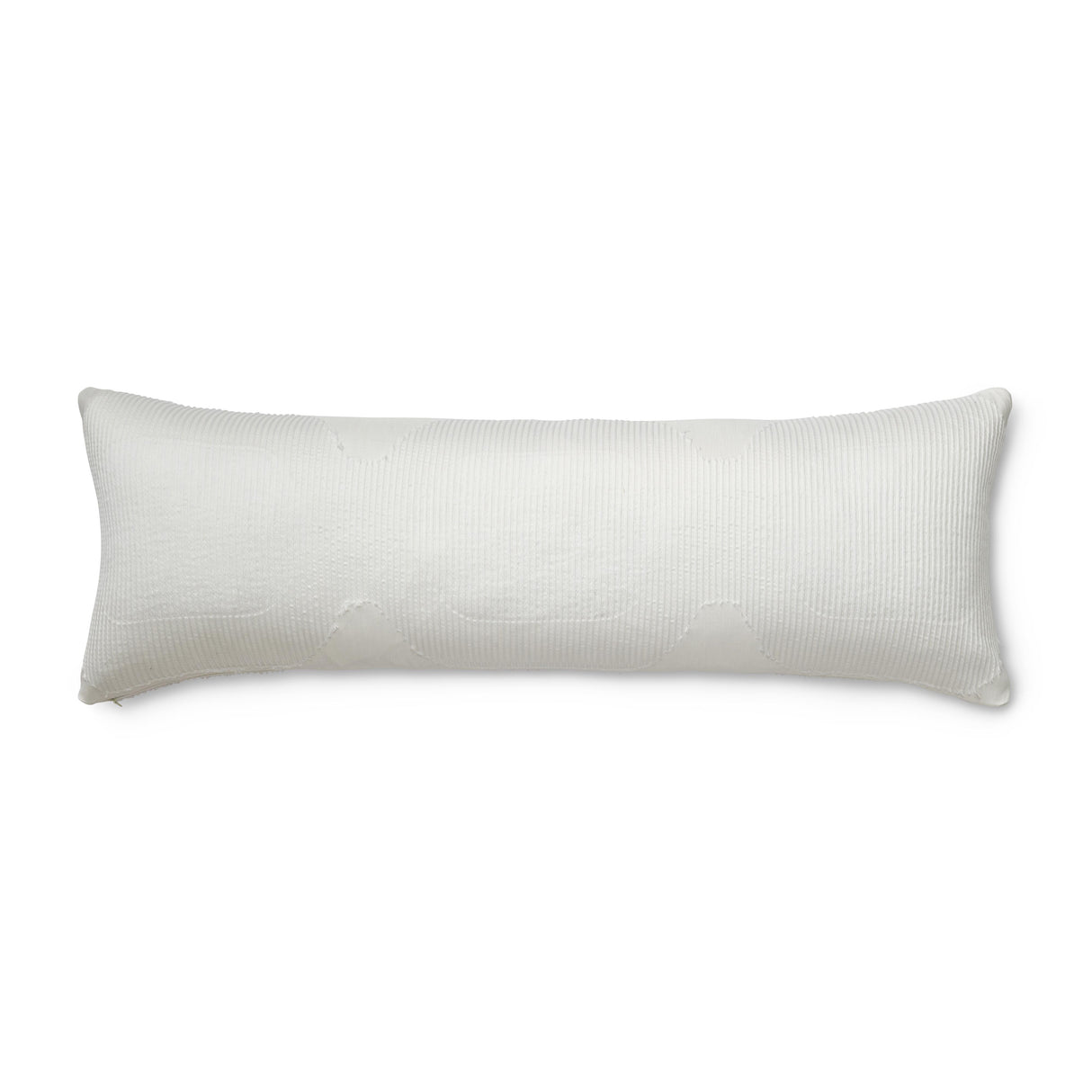 Ann Gish White / White 36x13 Lantern Pillow