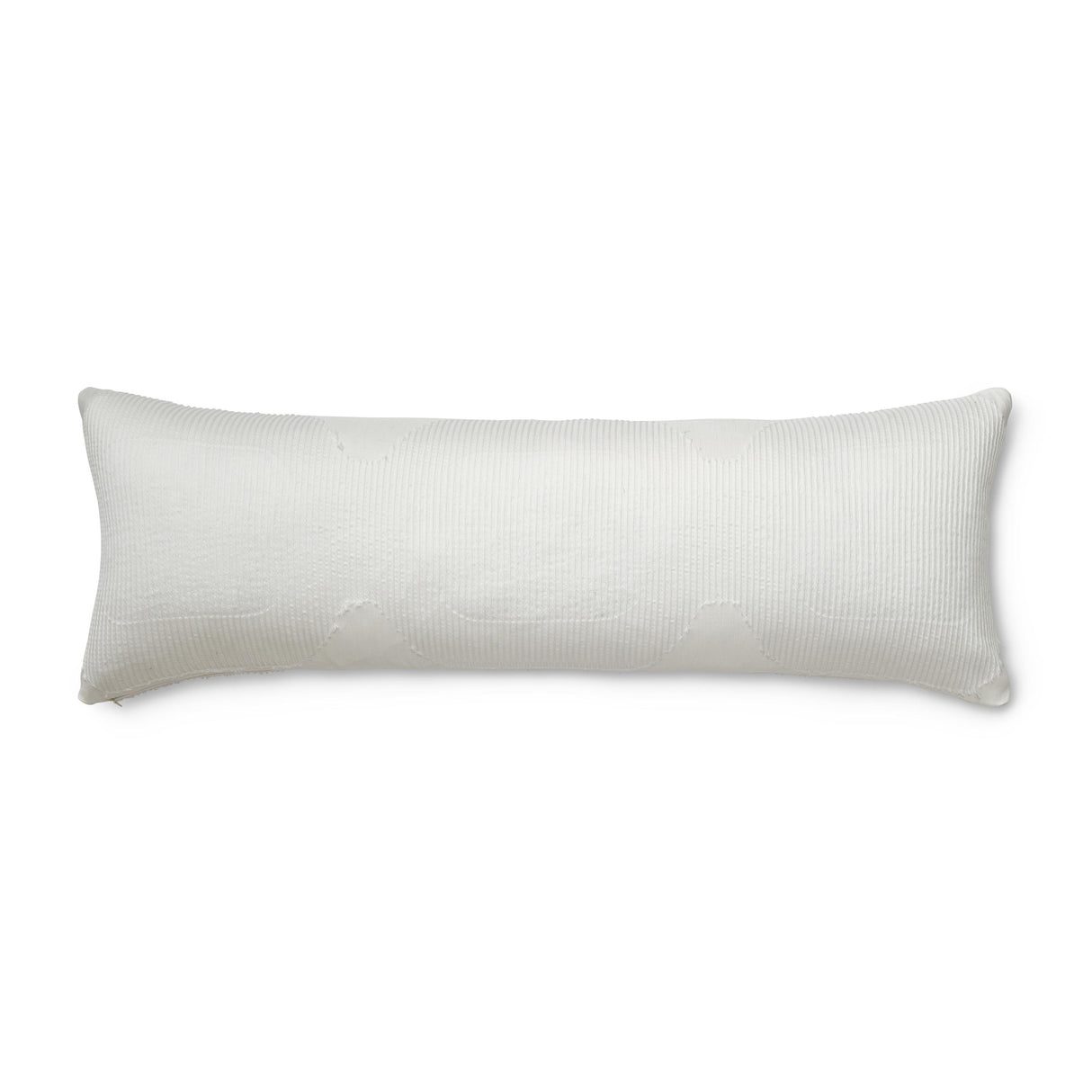 Ann Gish White / White 36x13 Lantern Pillow