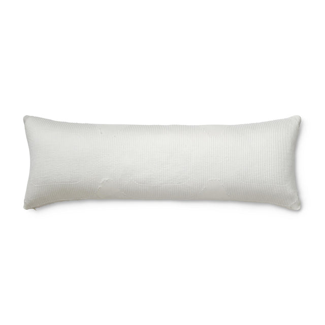 Ann Gish White / White 36x13 Lantern Pillow