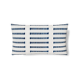 Ann Gish White/Blue 24x14 Latera Pillow
