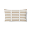 Ann Gish White/Taupe 24x14 Latera Pillow