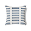Ann Gish White/Blue 24x24 Latera Pillow