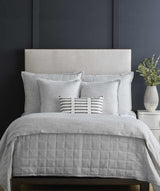 Ann Gish Bone 24x24 Macau Pillow - Raw-edge