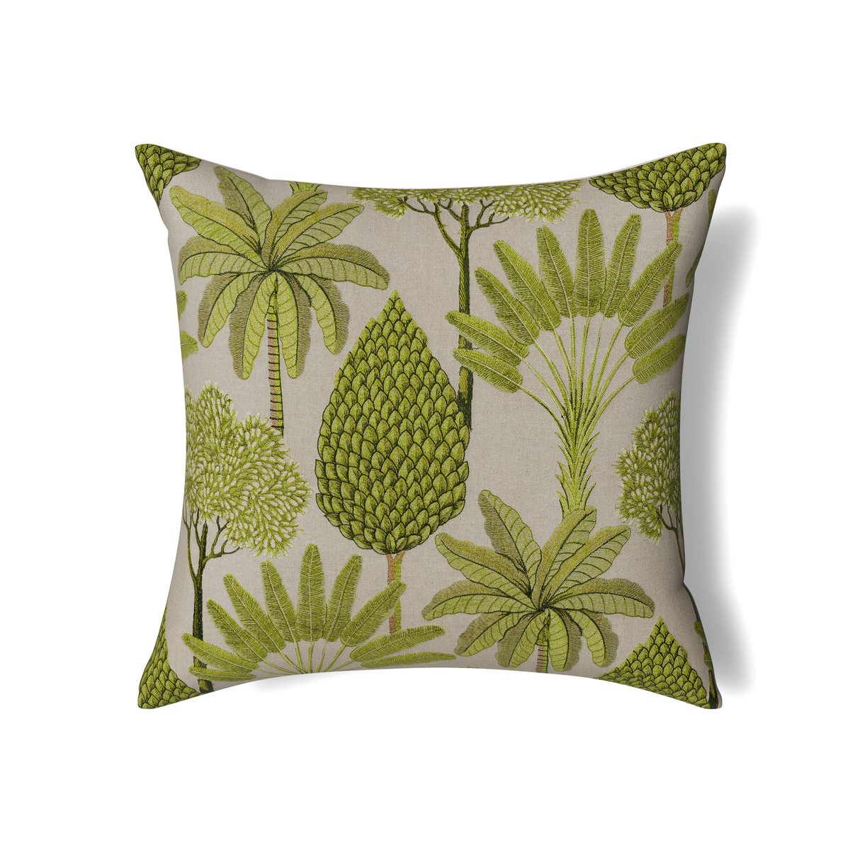 Ann Gish Leaf 24x24 Majorelle Pillow