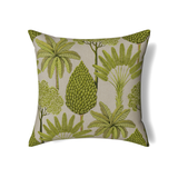 Ann Gish Leaf 24x24 Majorelle Pillow