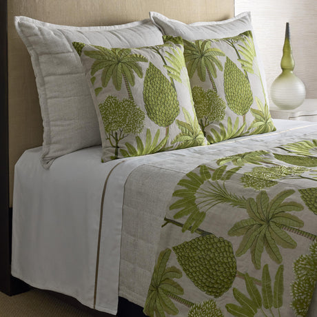 Ann Gish Leaf 24x24 Majorelle Pillow