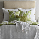 Ann Gish Leaf 24x24 Majorelle Pillow