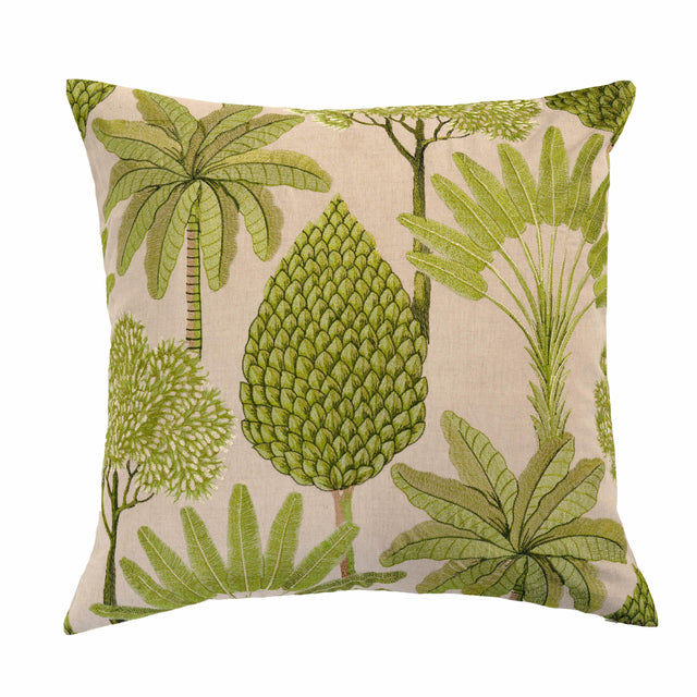 Ann Gish Leaf 24x24 Majorelle Pillow
