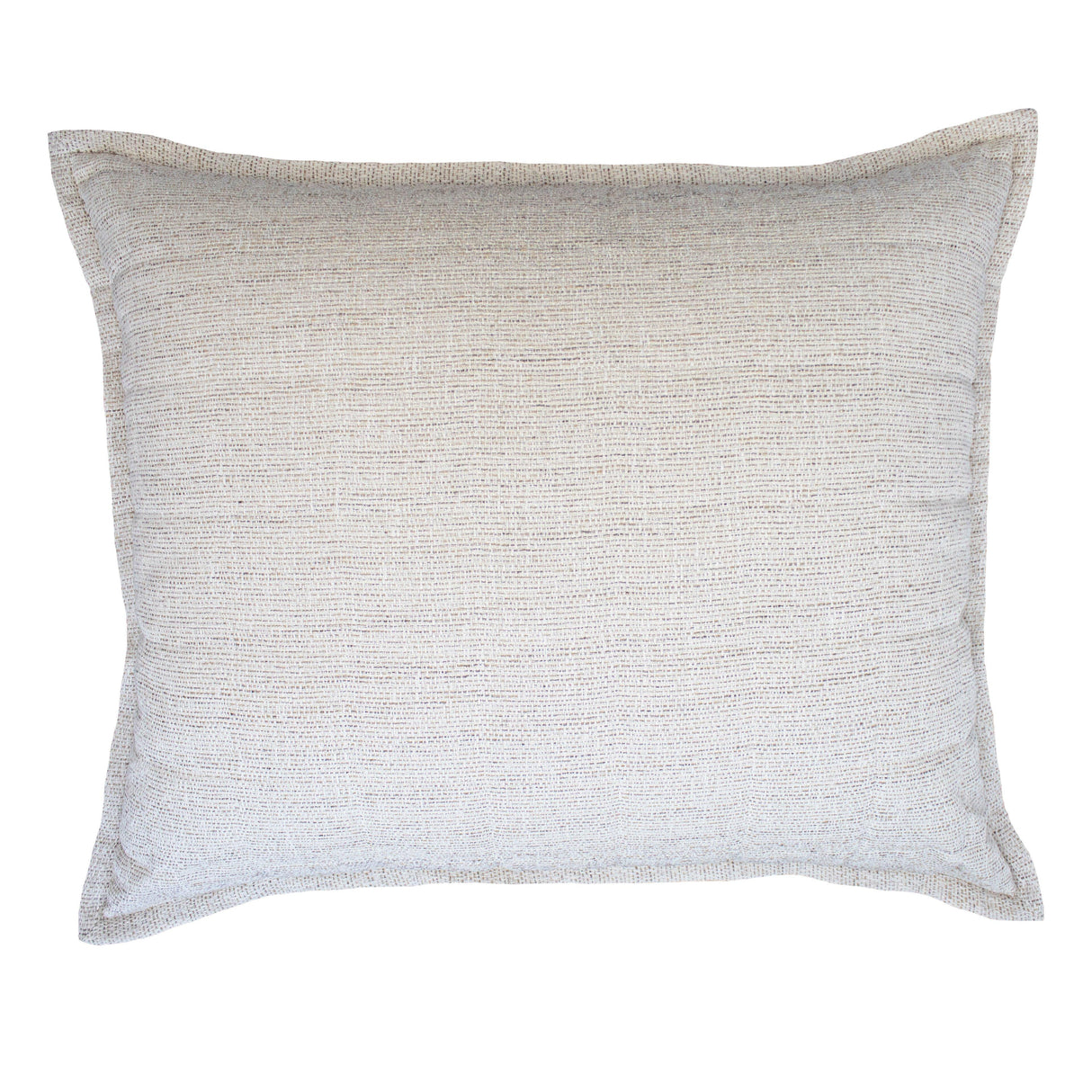 Ann Gish Natural 36x30x2.5 Macau Quilted Pillow