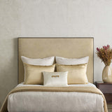 Ann Gish Ivory 20x14 Embellished Middle Kingdom Pillow