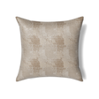 Ann Gish Light Taupe 24x24 Markham Pillow