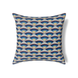 Ann Gish Blues 24x24 Maiolica Pillow