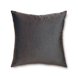 Ann Gish Charcoal 22x22 Modern Velvet Pillow