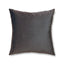Ann Gish Charcoal 22x22 Modern Velvet Pillow