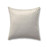 Ann Gish Silver 22x22 Modern Velvet Pillow
