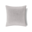 Ann Gish Silver 22x22 Modern Velvet Pillow