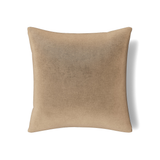 Ann Gish Taupe 22x22 Modern Velvet Pillow