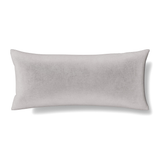 Ann Gish Silver 36x16 Modern Velvet Pillow