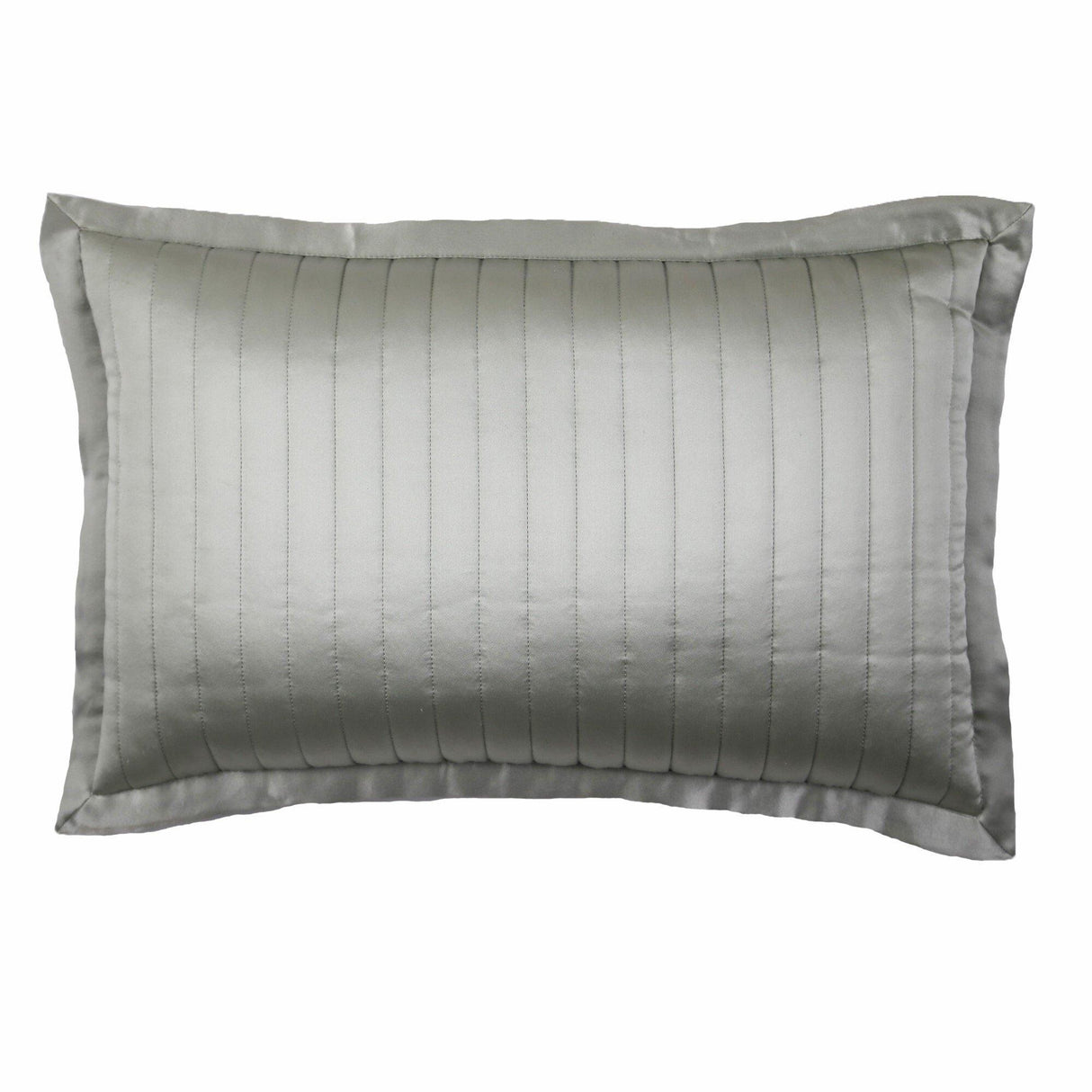 Ann Gish Frost 20x14 Charmeuse Channel Quilt Pillow