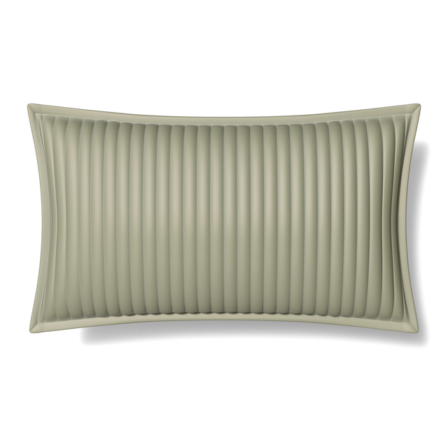 Ann Gish Frost 20x14 Charmeuse Channel Quilt Pillow