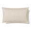 Ann Gish Ivory 20x14 Charmeuse Channel Quilt Pillow