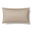 Ann Gish Silver 20x14 Charmeuse Channel Quilt Pillow