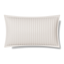 Ann Gish White 20x14 Charmeuse Channel Quilt Pillow