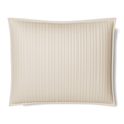 Ann Gish Ivory 36x30x2.5 Charmeuse Channel Quilt Pillow