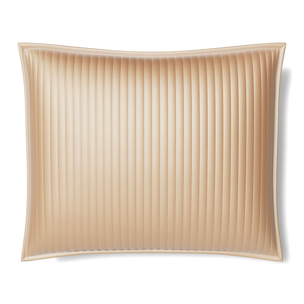 Ann Gish Pumice 36x30x2.5 Charmeuse Channel Quilt Pillow
