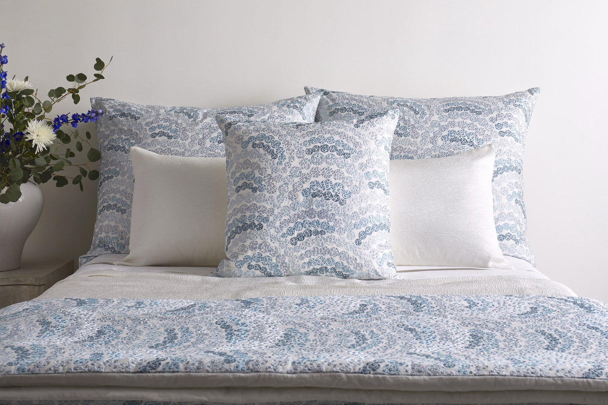 Ann Gish Blues 24x24 Nazar Pillow