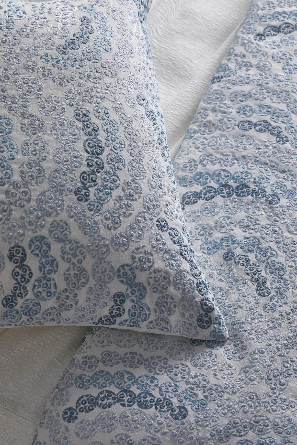 Ann Gish Blues 24x24 Nazar Pillow