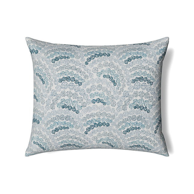 Ann Gish Blues 36x30x2.5 Nazar Pillow
