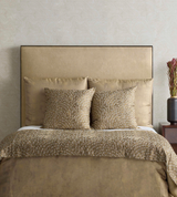 Ann Gish Gold/Charcoal 24x24 Ornament Pillow