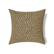 Ann Gish Gold/Charcoal 24x24 Ornament Pillow