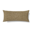 Ann Gish Gold/Charcoal 36x16 Ornament Pillow