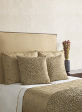 Ann Gish Gold/Charcoal 36x16 Ornament Pillow