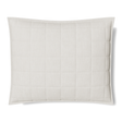Ann Gish White 36x30x2.5 Panama Pillow