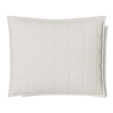 Ann Gish White 36x30x2.5 Panama Pillow
