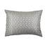 Ann Gish Platinum Ivory 16x12 Metallic Mosaic Pillow