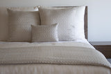 Ann Gish Platinum Silver 16x12 Metallic Mosaic Pillow