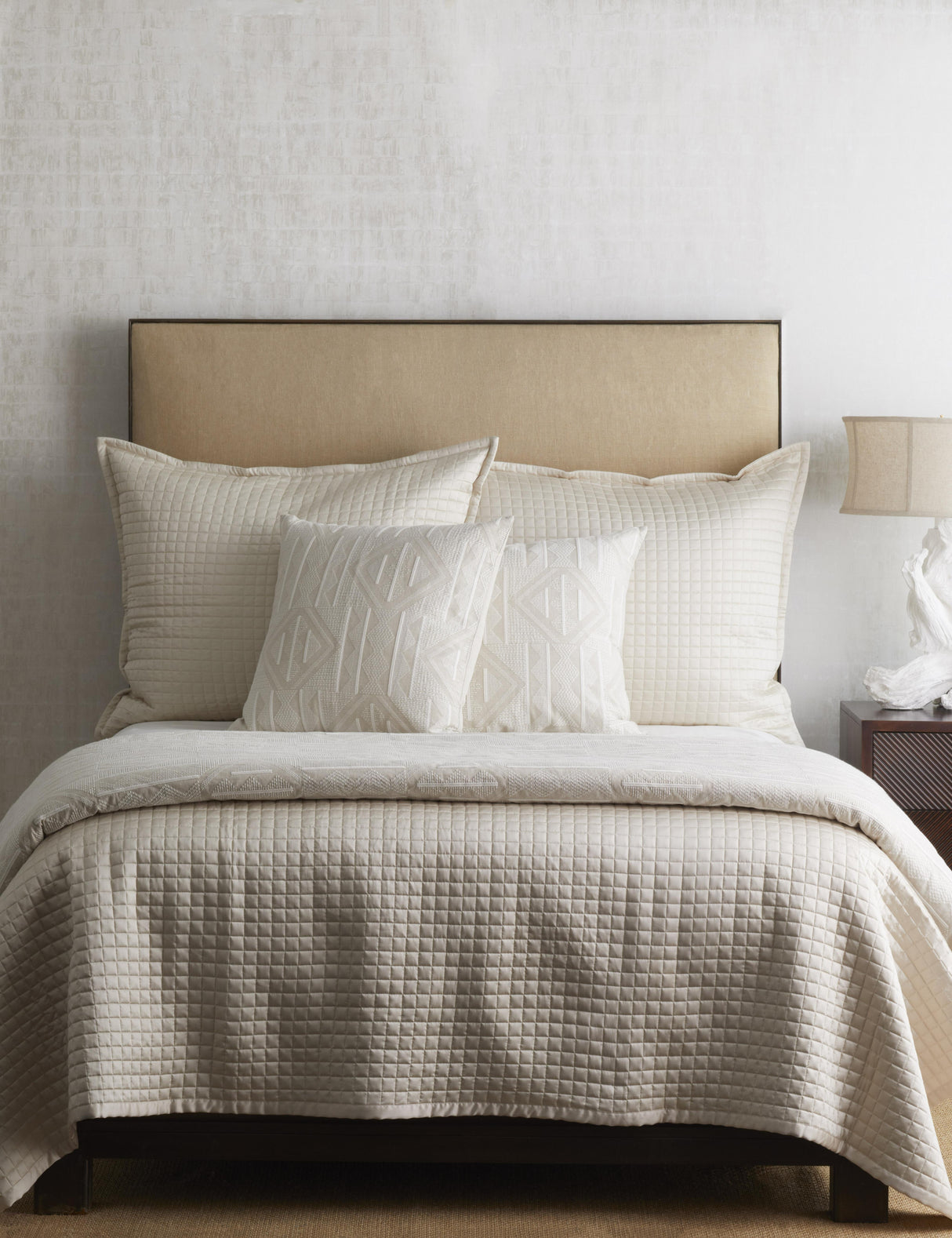 Ann Gish Natural 24x24 Prestige Pillow