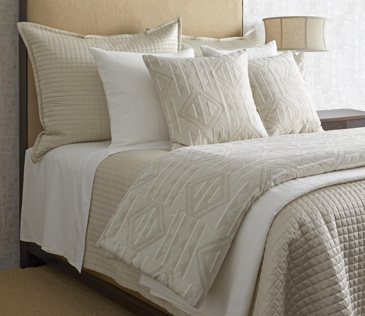 Ann Gish Natural 24x24 Prestige Pillow