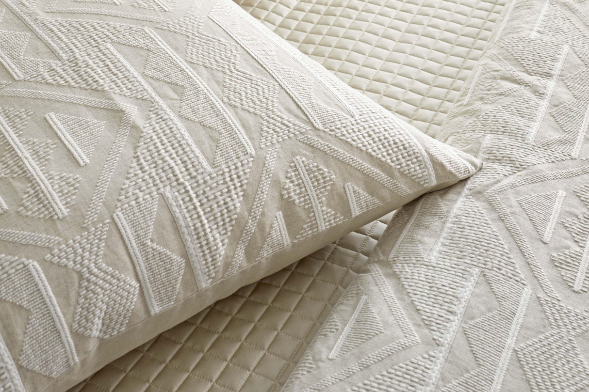 Ann Gish Natural 24x24 Prestige Pillow