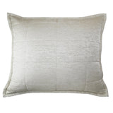 Ann Gish Pumice 36x25x2.5 Stria Quilted Pillow